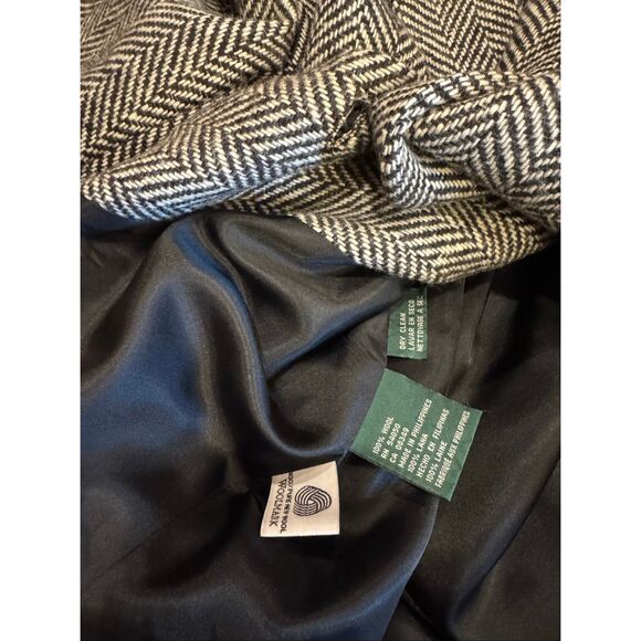 Woman’s Lauren by Ralph Lauren 100% wool blazer jacket size 16 - Picture 4 of 7
